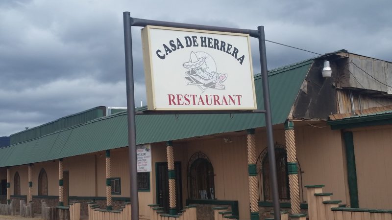Case de Herrera restaurant in Pecos New Mexico.