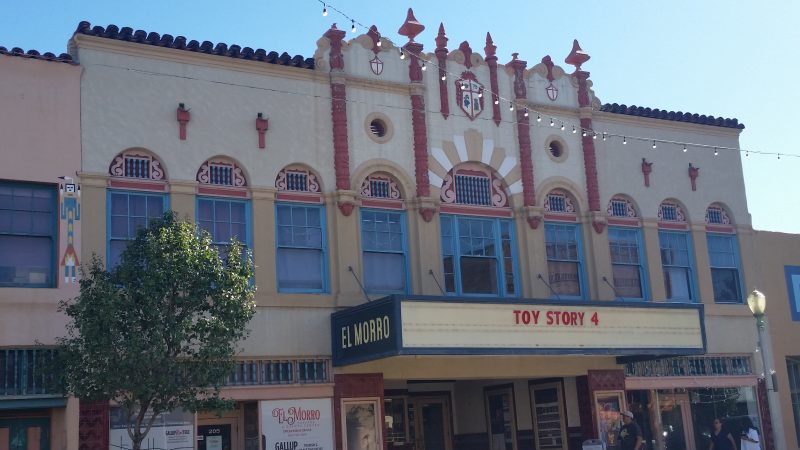 Old El Morro theatre from the 1920's in Gallup, New Mexico.
