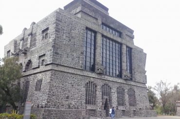 The front exterior of Anahuacalli in Mexico City.