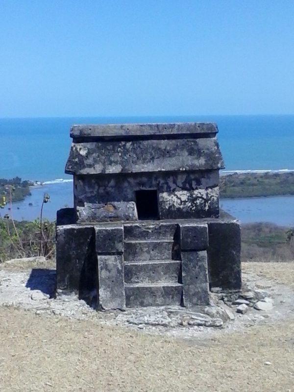 The ancient graveyard site of Quiahuiztlán in Veracruz state in Mexico.