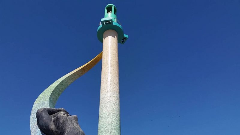 The Fisherman's Monument in Mazatlan, Mexico.
